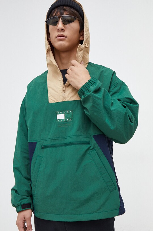 Tommy Jeans geacă DM0DM18258 verde SS24