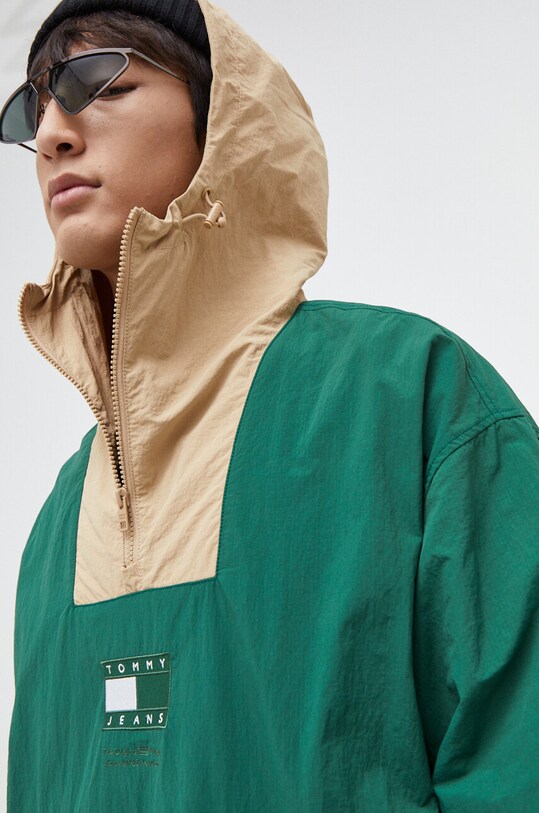 Tommy Jeans geacă verde DM0DM18258