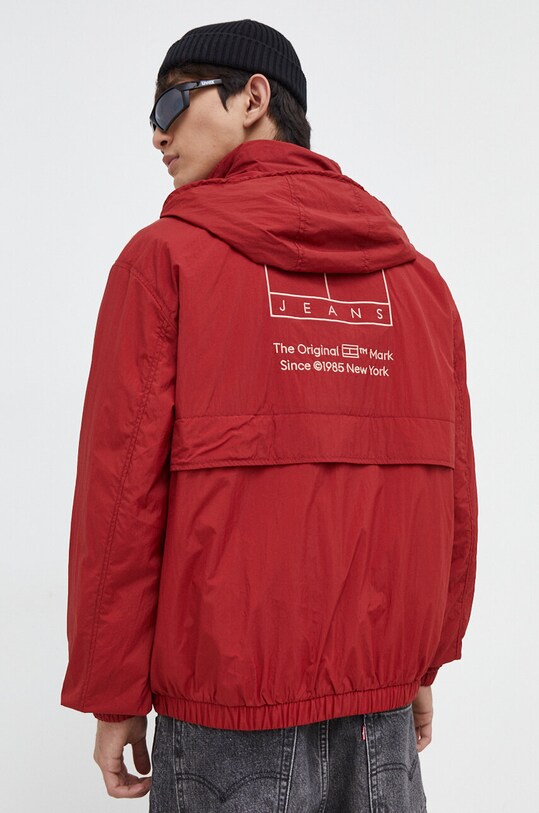Tommy Jeans kurtka pozostałe bordowy DM0DM18349