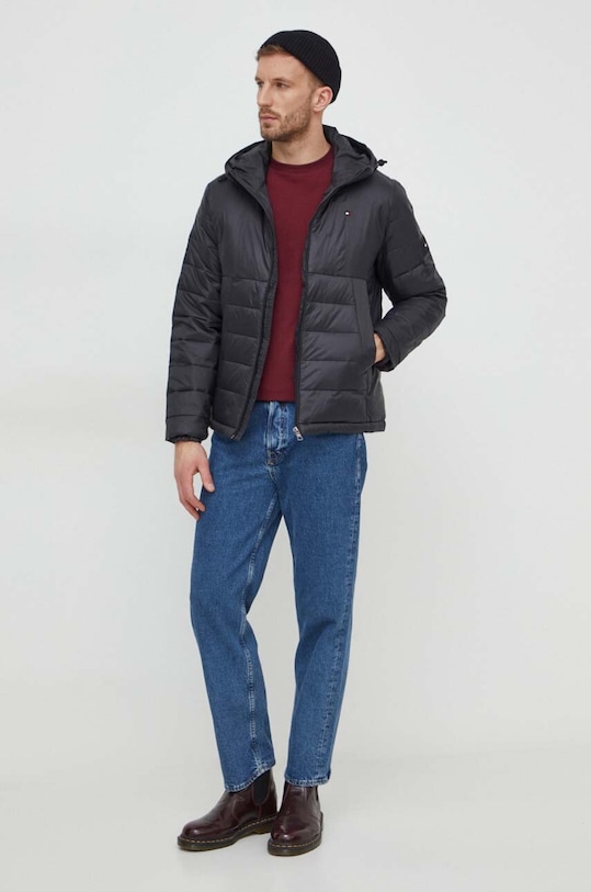 Tommy Hilfiger kurtka MW0MW33732 czarny SS24