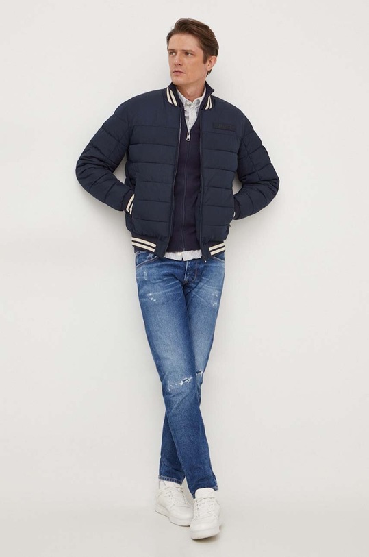 Tommy Hilfiger kurtka bomber MW0MW33736 granatowy SS24