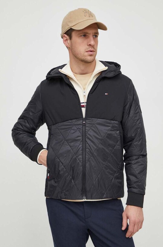Tommy Hilfiger kurtka pozostałe czarny MW0MW34955