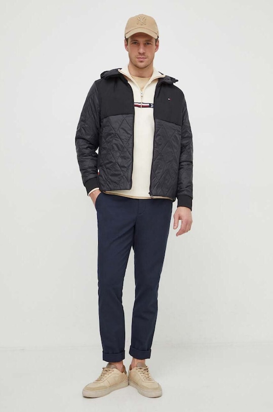 Tommy Hilfiger kurtka MW0MW34955 czarny SS24