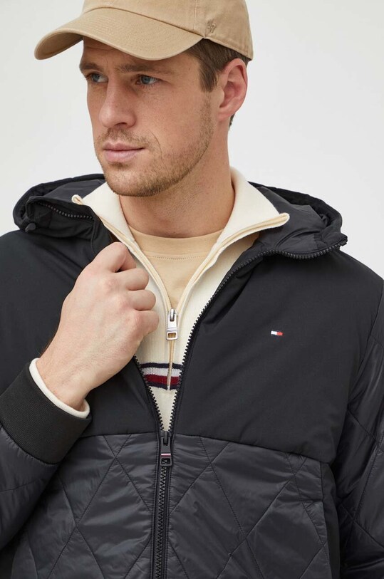 Tommy Hilfiger kurtka czarny MW0MW34955