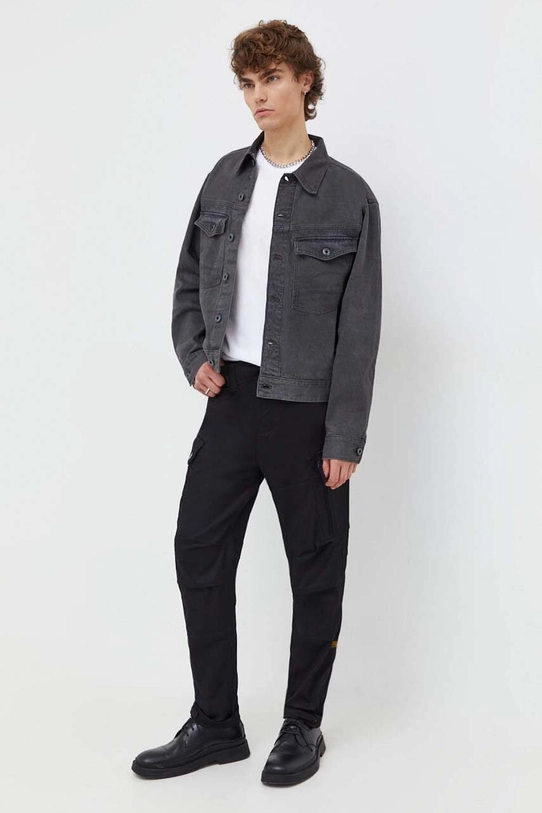 Джинсовая куртка G-Star Raw D23593.D182 серый SS24