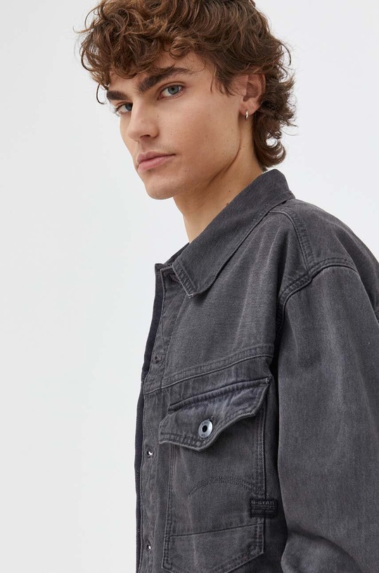 Džínová bunda G-Star šedá D23593.D182