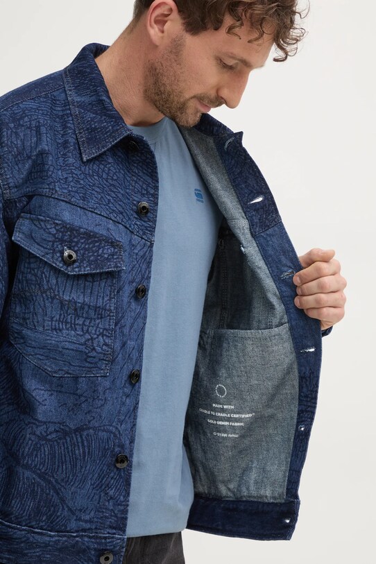 G-Star geacă din denim D23593.D317