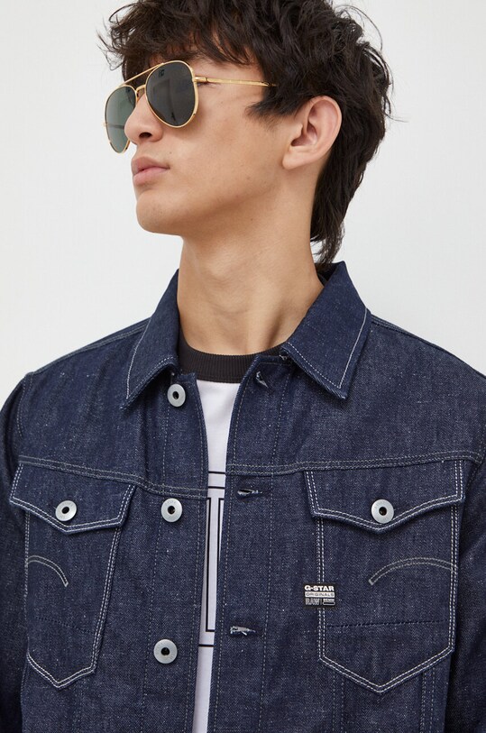 G-Star geacă din denim bleumarin D23957.D443