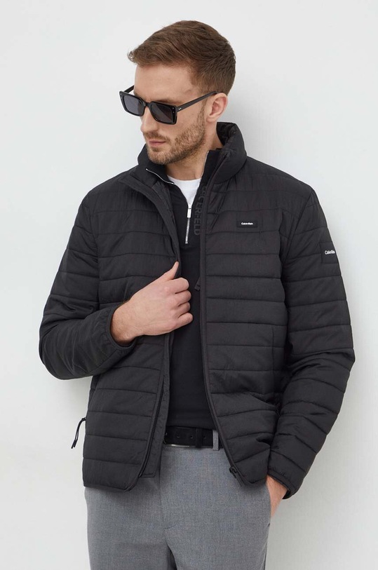 Calvin Klein kurtka bez kaptura czarny K10K112362