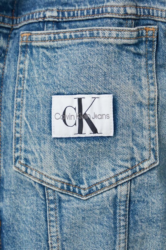Calvin Klein Jeans kurtka jeansowa J30J324569 granatowy