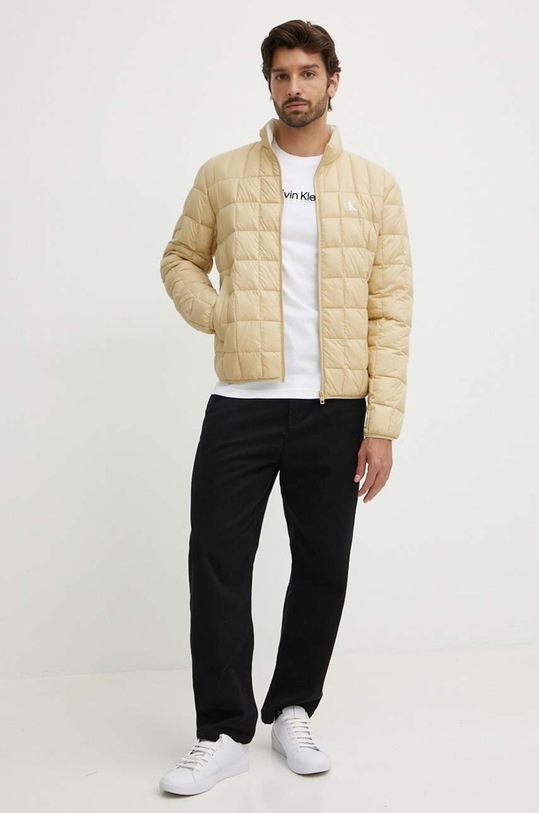 Пухова куртка Calvin Klein Jeans J30J324981 бежевий SS24