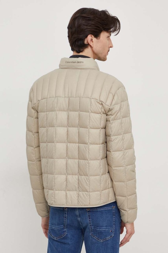 Oblečení Péřová bunda Calvin Klein Jeans J30J324981 béžová