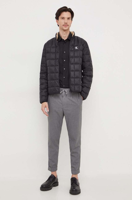 Пухова куртка Calvin Klein Jeans J30J324981 чорний SS24