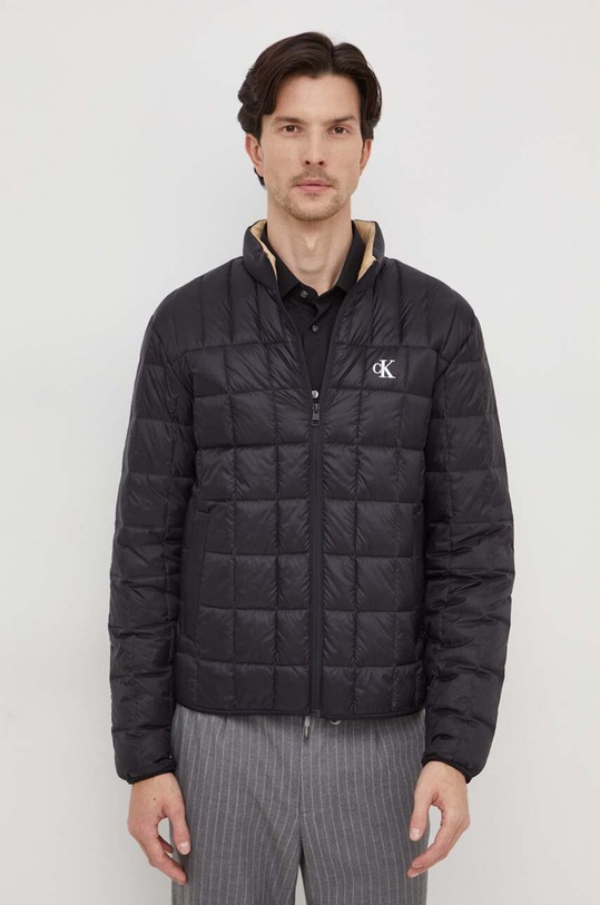Пухова куртка Calvin Klein Jeans чорний J30J324981