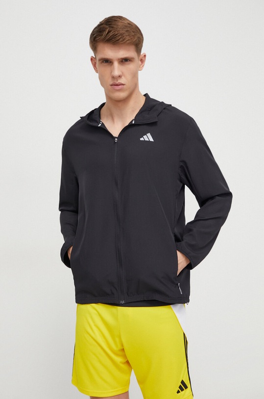 Яке за бягане adidas Performance Run It черен IL7230
