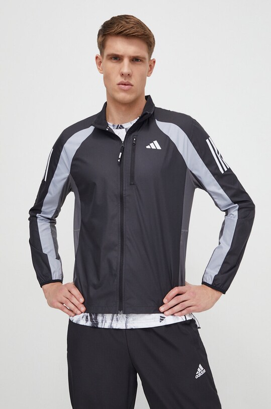Ветровка adidas Performance Own the Run без подкладки чёрный IQ3828