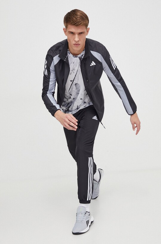 Ветровка adidas Performance Own the Run IQ3828 чёрный SS24