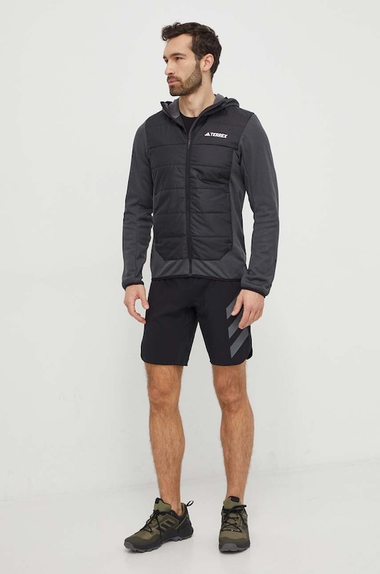 Sportovní bunda adidas TERREX IR7883 černá SS24