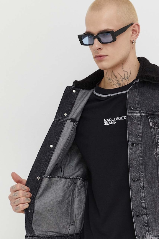Džínová bunda Karl Lagerfeld Jeans 240D1400