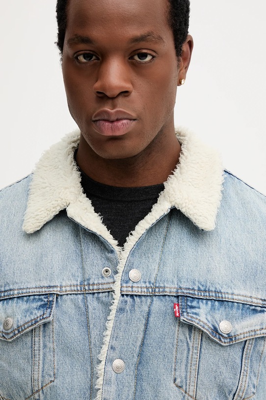Džínová bunda Levi's modrá 16365