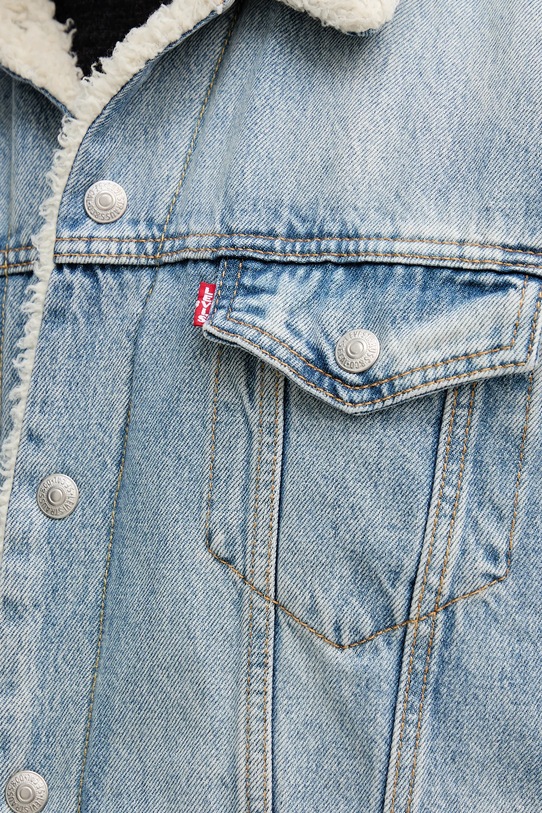 Džínová bunda Levi's 16365 modrá
