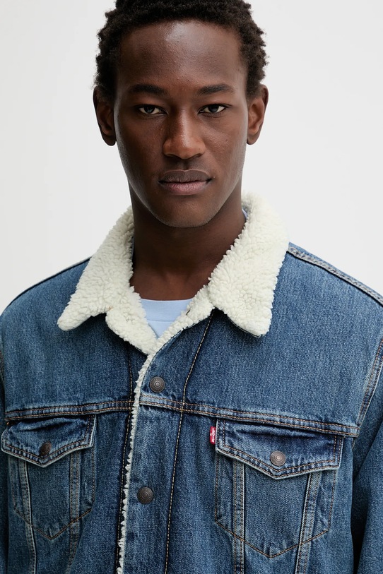 Levi's kurtka jeansowa niebieski 16365