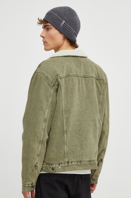 Odzież Levi's kurtka jeansowa 16365 zielony