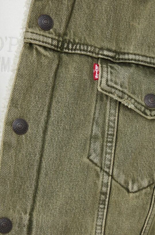 Levi's kurtka jeansowa 16365 zielony