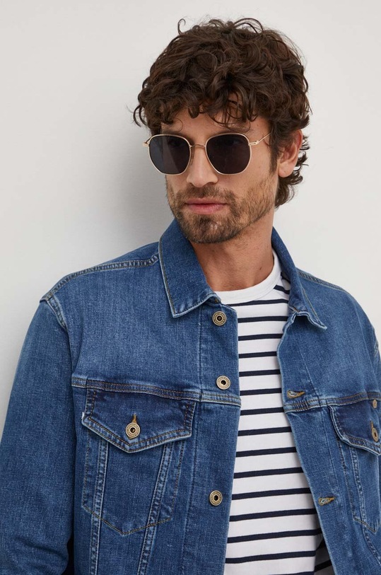 Pepe Jeans kurtka jeansowa PINNERS niebieski PM402715HT7