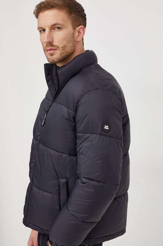 Pepe Jeans kurtka VICTOR bez kaptura czarny PM402882