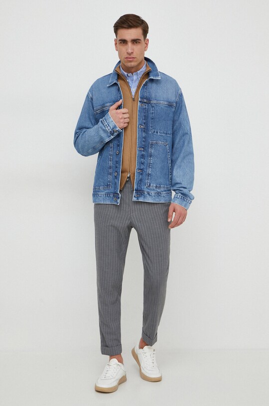 Джинсовая куртка Pepe Jeans YOUNG WORK PM402884 голубой SS24