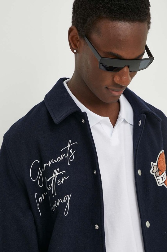 Вълнено яке Les Deux LDM610135 тъмносин