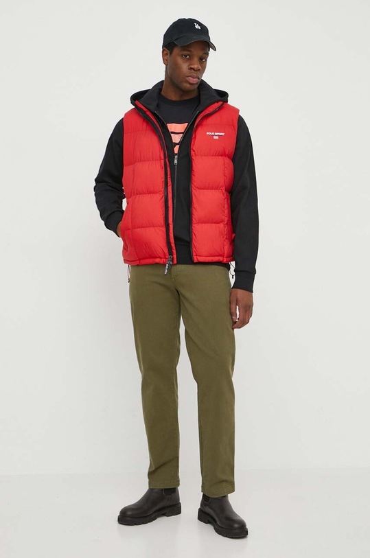 Polo Ralph Lauren bezrękawnik 710936694 czerwony SS24