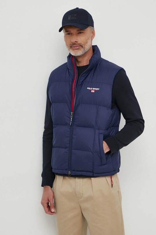 Polo Ralph Lauren bezrękawnik bez kaptura granatowy 710936694