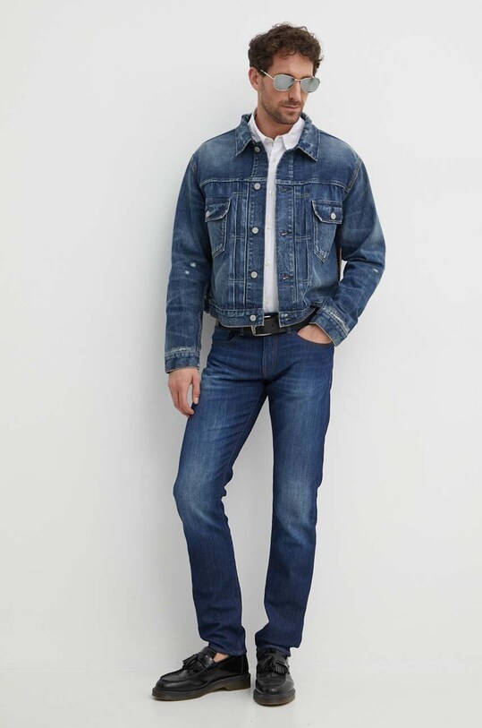 Polo Ralph Lauren giacca di jeans 710931934 blu SS24