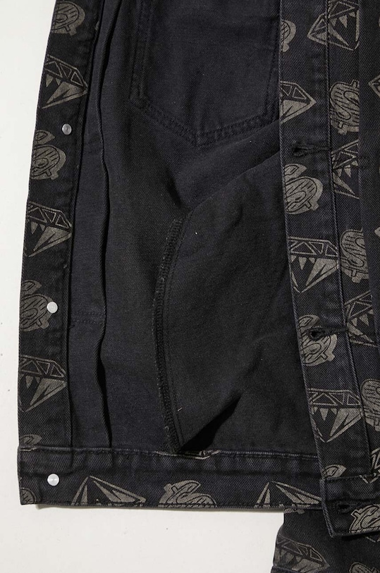 Rifľová bunda Billionaire Boys Club Diamonds & Dollars Denim B23409