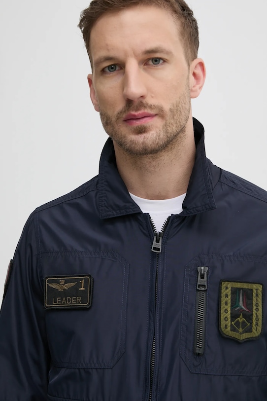 Jakna Aeronautica Militare mornarsko plava AB2071CT3081