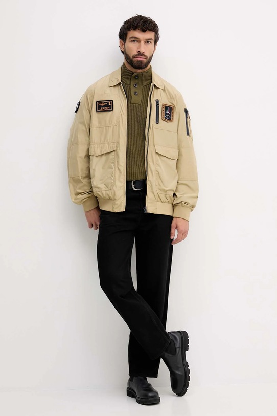 Куртка Aeronautica Militare AB2071CT3081 бежевий SS25