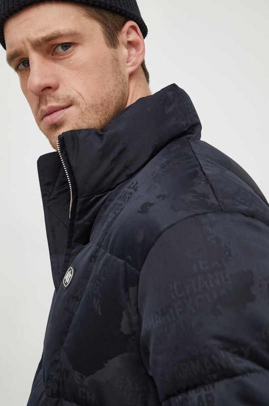 Armani Exchange kurtka puchowa granatowy 3DZBL4.ZN3HZ