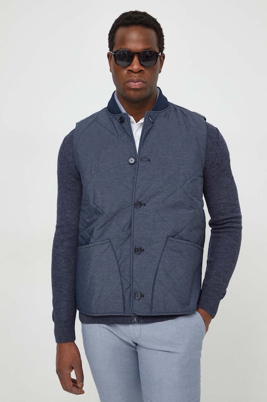 Barbour bezrękawnik bez kaptura granatowy MGI0241