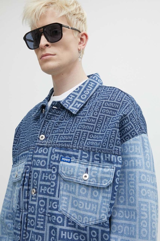 Hugo Blue geacă din denim albastru 50511901