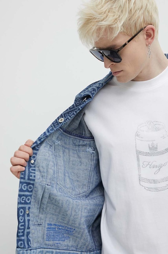 Hugo Blue geacă din denim 50511901