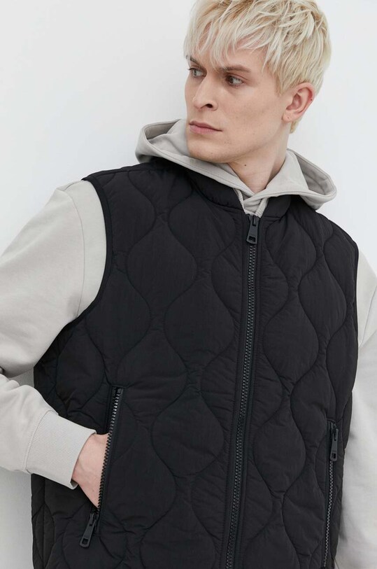HUGO Blue vestă negru 50510243
