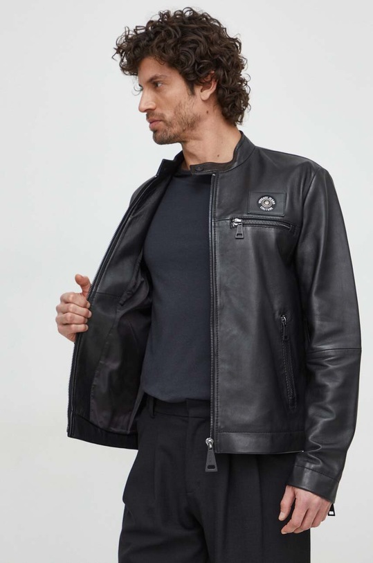 Versace Jeans Couture kurtka skórzana 76GAVP02.CPPS3