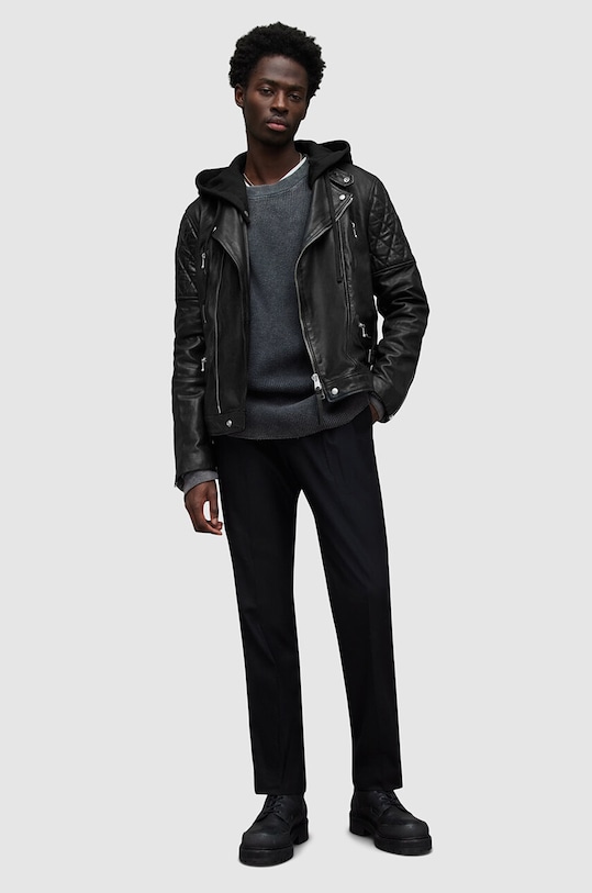 Kožená bunda AllSaints Whitson ML066Z