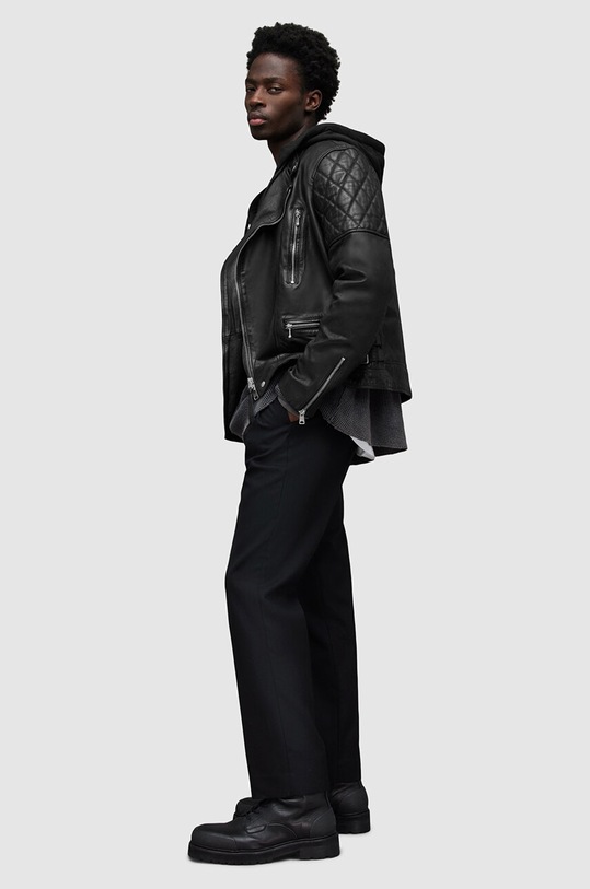 Kožená bunda AllSaints Whitson ML066Z