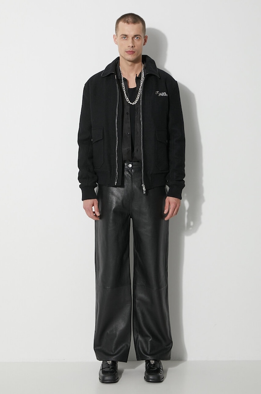 Filling Pieces giacca in lana 78634101861 nero SS24