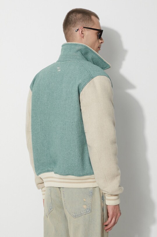 Clothing Filling Pieces wool jacket 78616981033 green