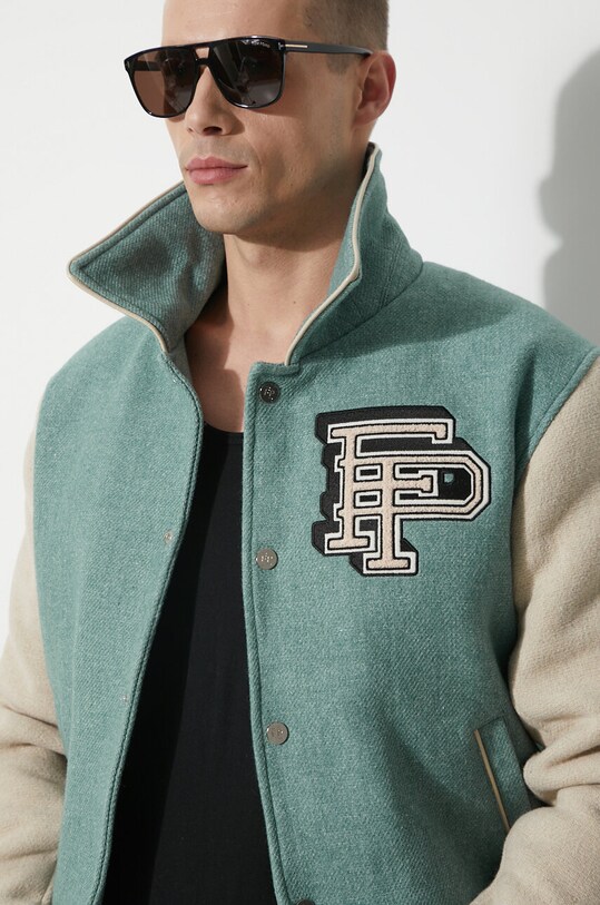 Filling Pieces wool jacket 78616981033 green