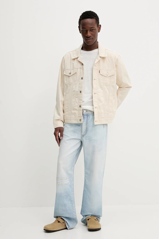 Levi's geaca jeans 72334 bej SS25